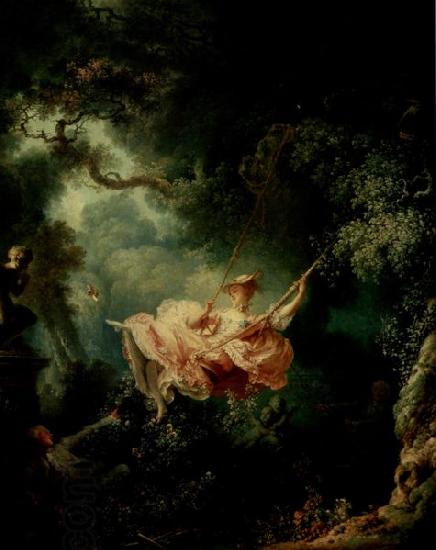Jean-Honore Fragonard The Happy Accidents of the Swing China oil painting art